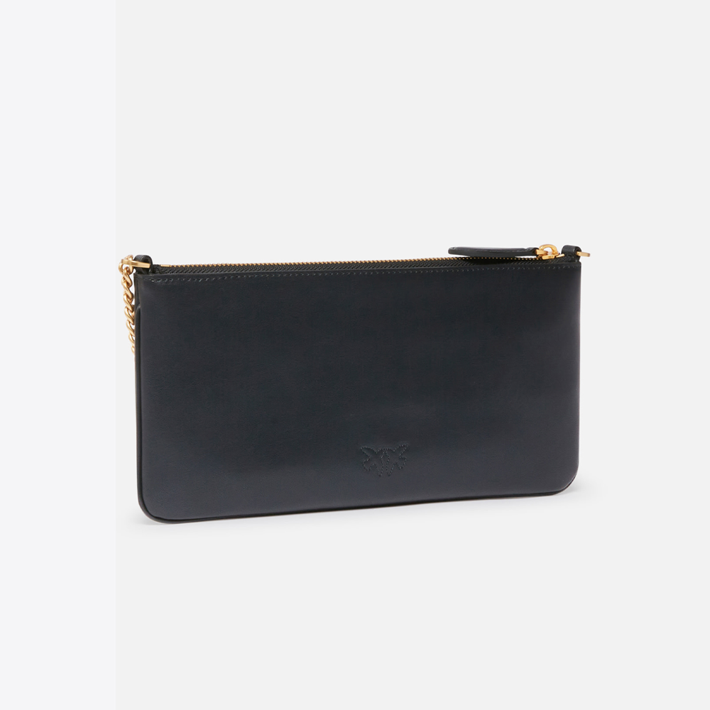 Pinko Horizontal Flat Bag in Leather