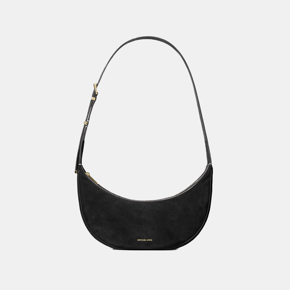 Michael Kors Avra Medium Suede Crossbody Bag