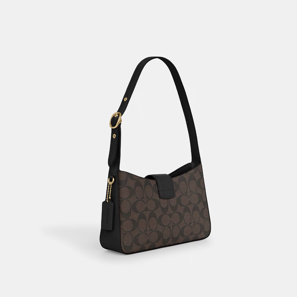 Coach Eliza Shoulder Bag In Signature Canvas