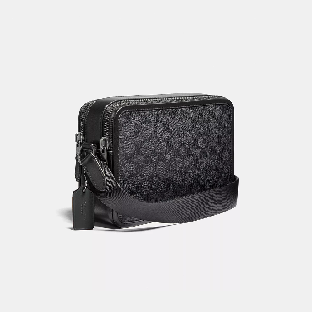 Coach Charter Crossbody Bag 24 In Signature Canvas