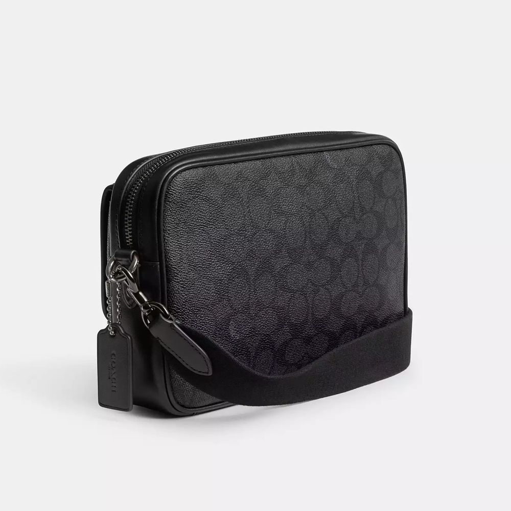 Coach Charter Flap Crossbody Bag 24 in Signature Canvas