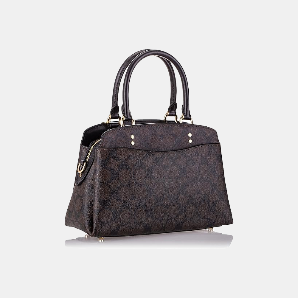 Coach Mini Lillie Carryall In Signature Canvas