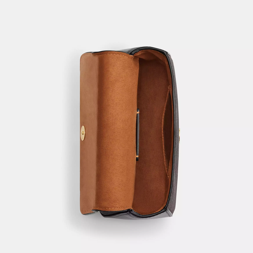 Coach Lysa Top Handle In Signature Canvas