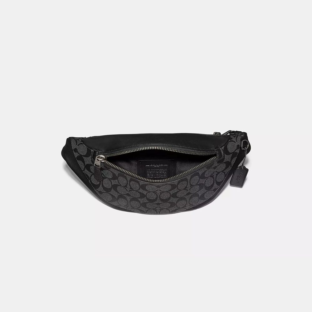 Coach Warren Belt Bag In Signature Canvas