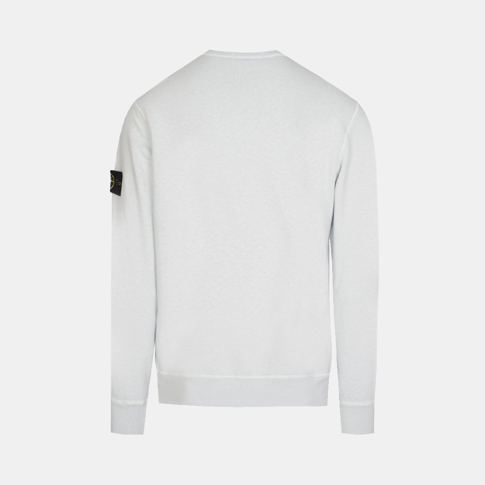 Stone Island Slub Sweatshirt White