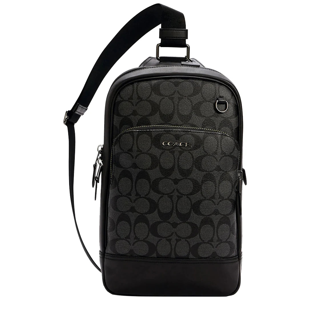 Coach Ethan Pack In Signature Canvas with Leather Trim