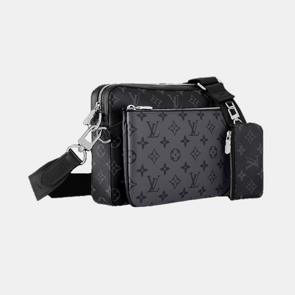 Louis Vuitton Trio Messenger in Monogram Eclipse Canvas