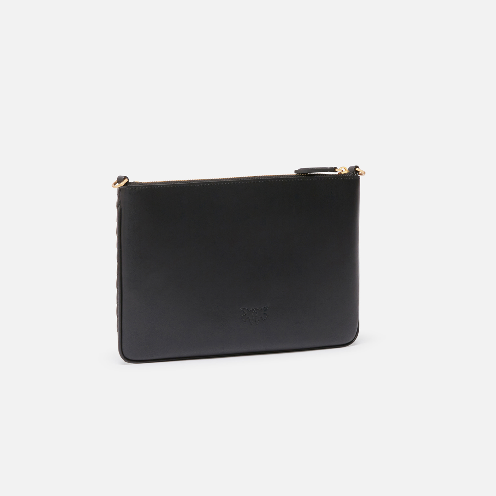 Pinko Small Quilted Nappa Leather Envelope Bag