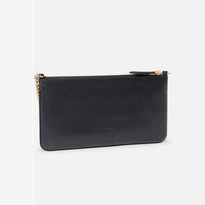Pinko Horizontal Flat Bag in Leather