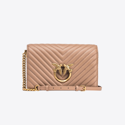 Pinko Classic Love Bag Click Chevron