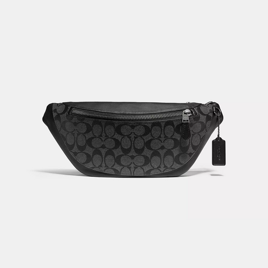Coach Warren Belt Bag In Signature Canvas