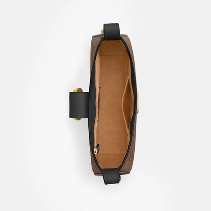Coach Eliza Shoulder Bag In Signature Canvas