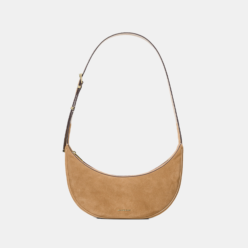 Michael Kors Avra Medium Suede Crossbody Bag
