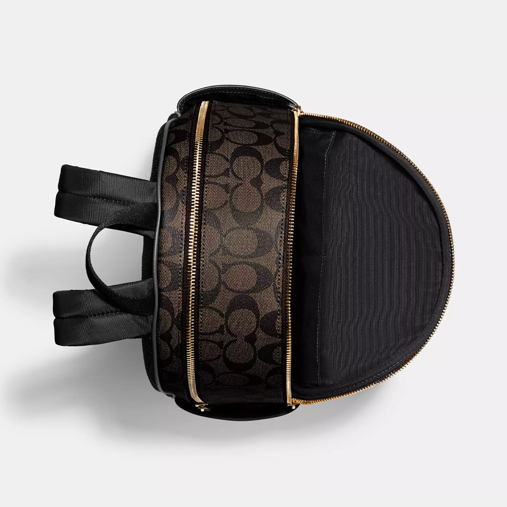 Coach Court Backpack In Signature Canvas