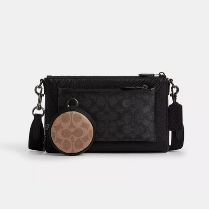 Coach Holden Crossbody in Blocked Signature Canvas