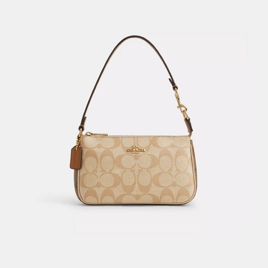 Coach Nolita 19 In Blocked Signature Canvas