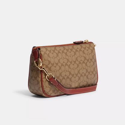 Coach Nolita 19 In Colorblock Micro Signature Canvas