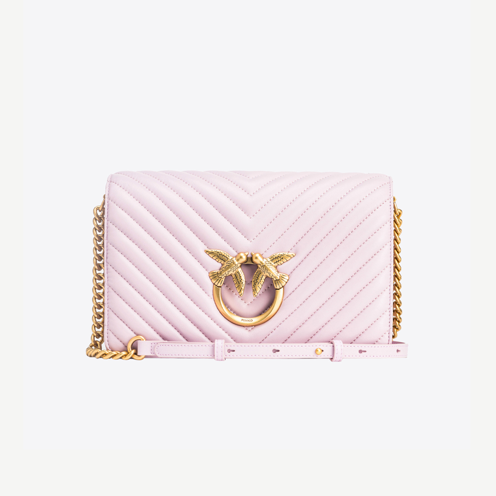 Pinko Classic Love Bag Click Chevron