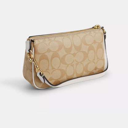 Coach Nolita 19 In Blocked Signature Canvas