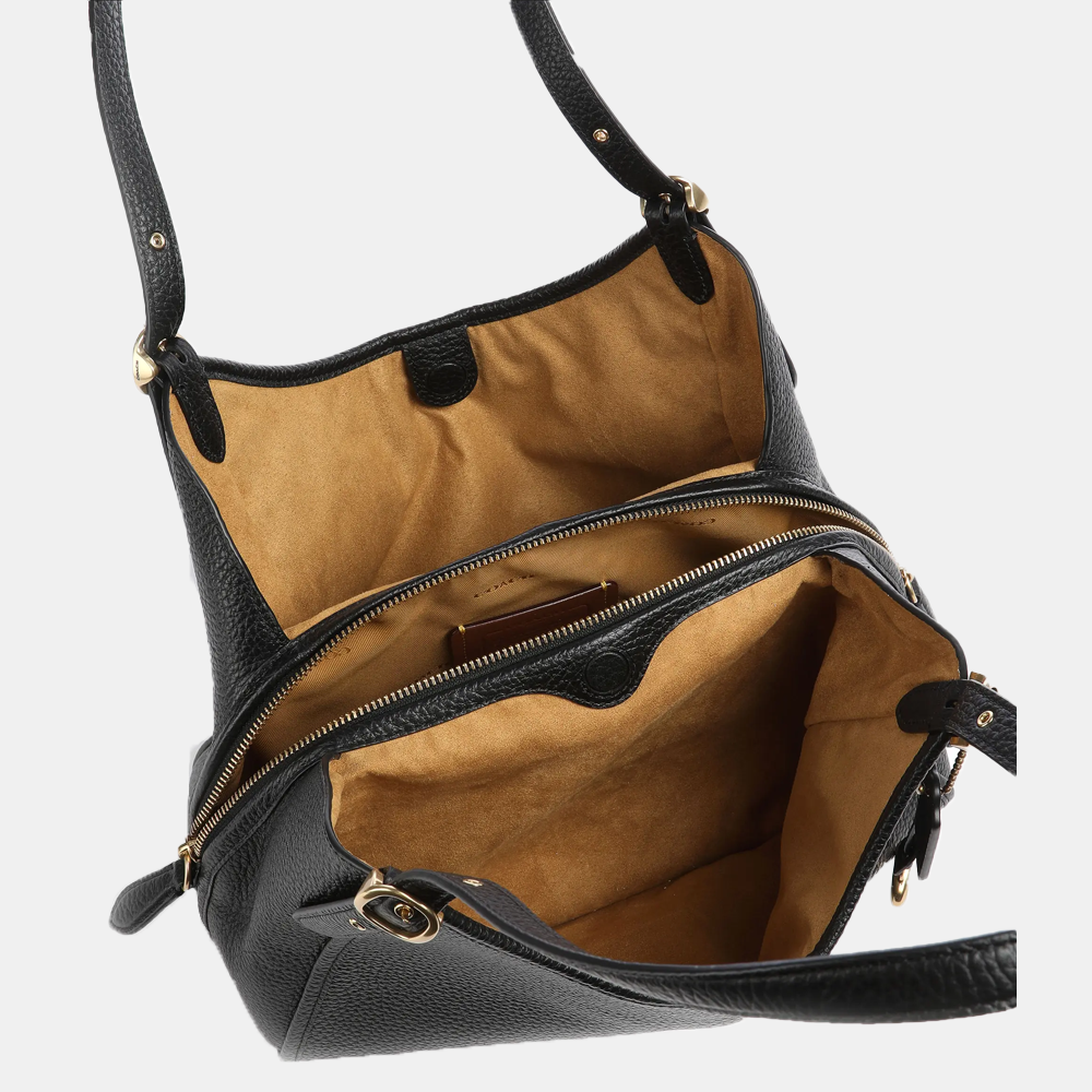 Coach Lori Hobo Bag In Grained Cow Leather