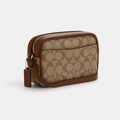 Coach Mini Jamie Camera Bag In Signature Canvas