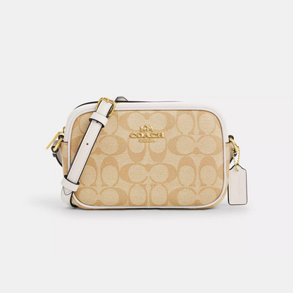 Coach Mini Jamie Camera Bag In Signature Canvas
