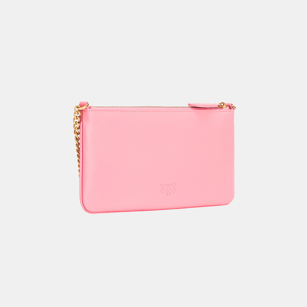 Pinko Horizontal Flat Bag in Leather