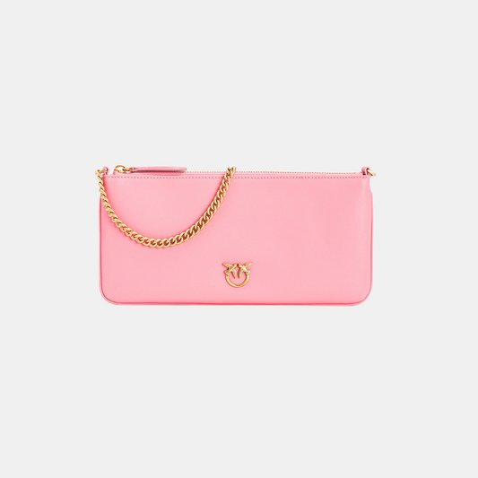 Pinko Horizontal Flat Bag in Leather