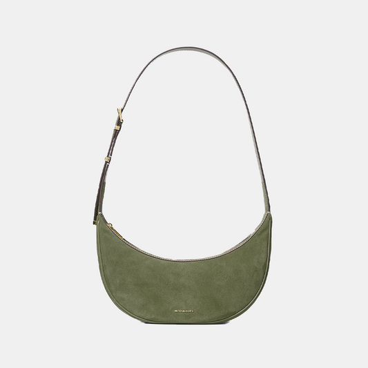 Michael Kors Avra Medium Suede Crossbody Bag