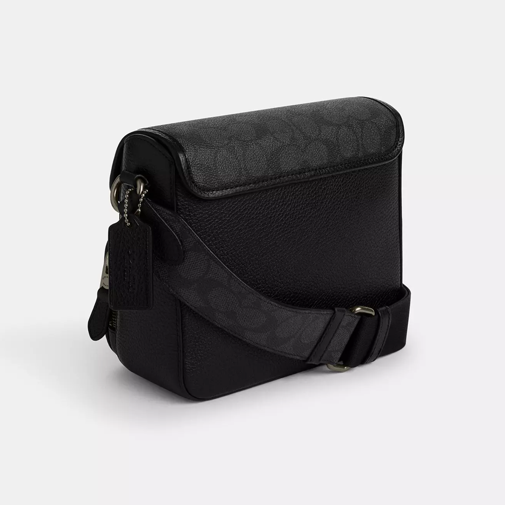 Coach Sullivan Flap Crossbody Bag in Signature Canvas