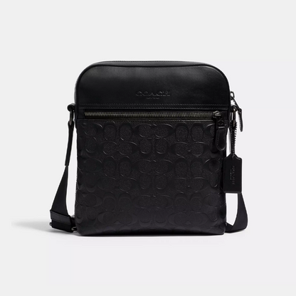Coach Houston Flight Bag In Signature Leather