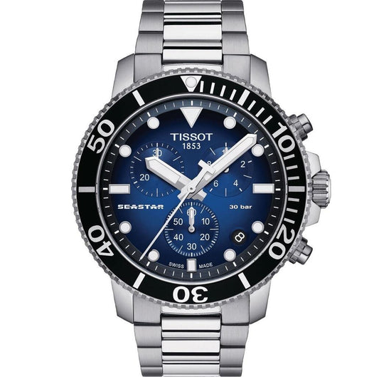 Tissot Seastar 1000 Chronograph T120.417.11.041.01 45.5 mm